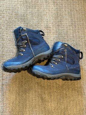 The North Face Navy Blue Hiking Boots